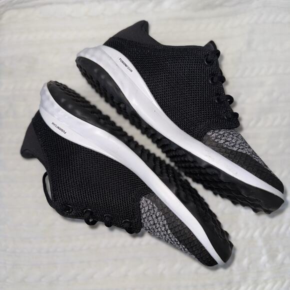 Golf Shoes Puma Grip Fusion Black Gray Unisex Lace Up EU Sz 40 US M 7.5 Or W 9.5 main image 8